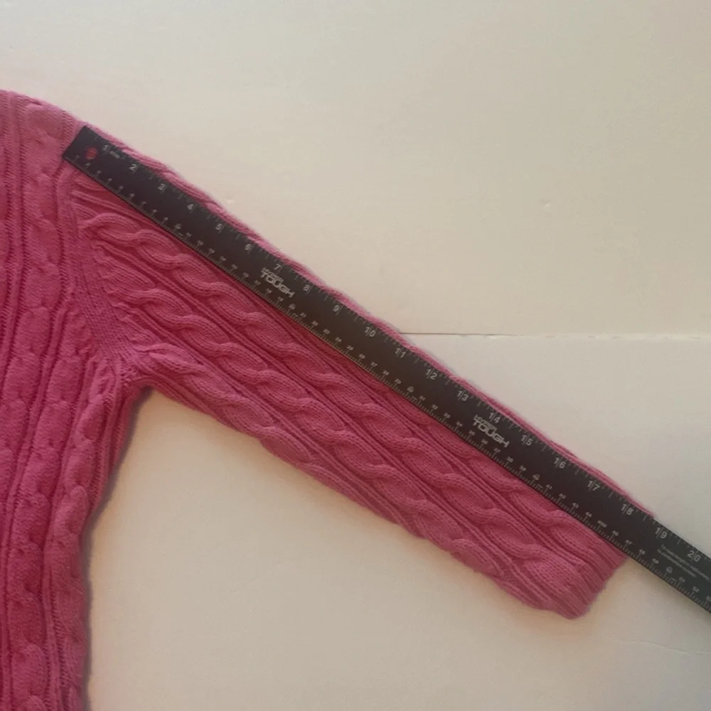 Pink Gap‎ Women's Cable Knit Cardigan Sweater
